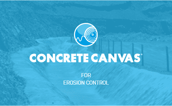 concrete canvas for erosion control