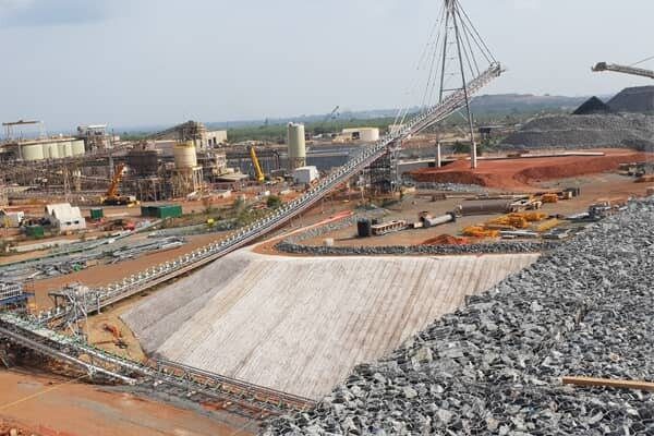 Ahafo Ghana mine slope