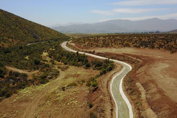 Bellavista canal, Chile