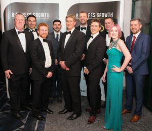 Concrete Canvas Team at Business Growth Awards