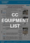 CC Equipment List 1