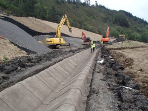 C Deployment for Channel Lining at Avoca Mines