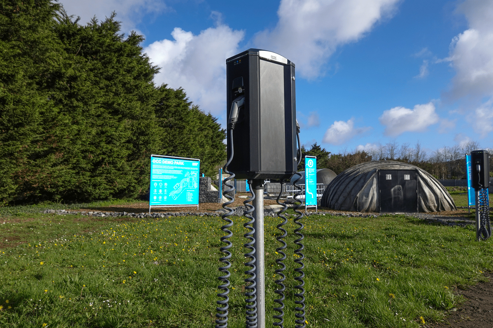 Sustainability Charging Point Demo Park
