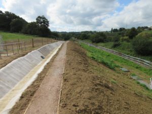 Pen Mill Yeovil Completed Channel Lining Project